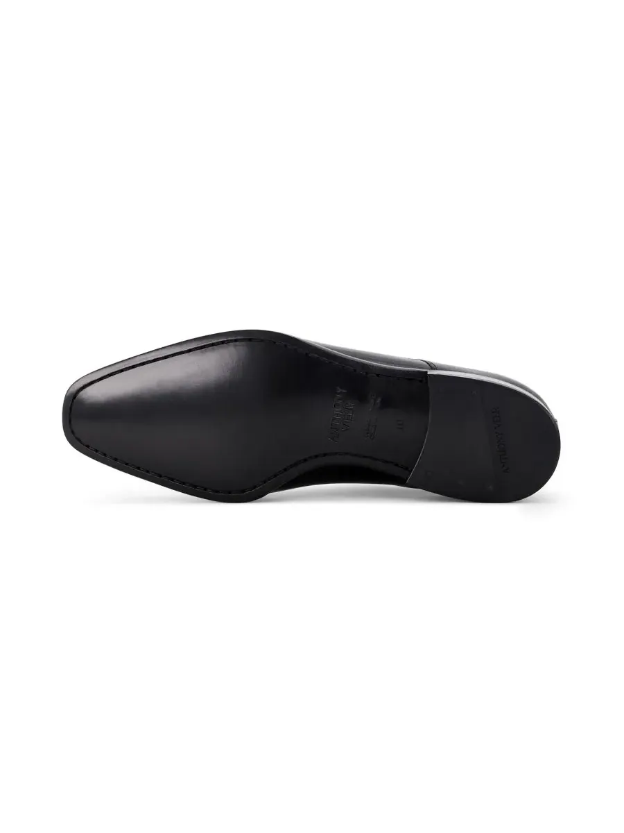 Мужские оксфорды Bexley Double Monk Slip On Anthony Veer — изображение 5 из 5, черный