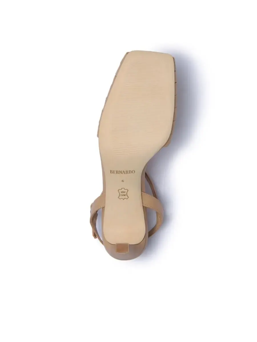 Bernardo Peoria Caged Pump Bernardo Footwear — изображение 4 из 4, бежевый