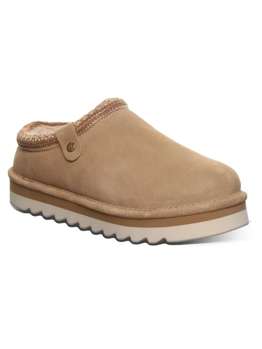 Женские сабо Calista Braided Trim Platform с отделкой плетением BEARPAW — изображение 1 из 8, коричневый