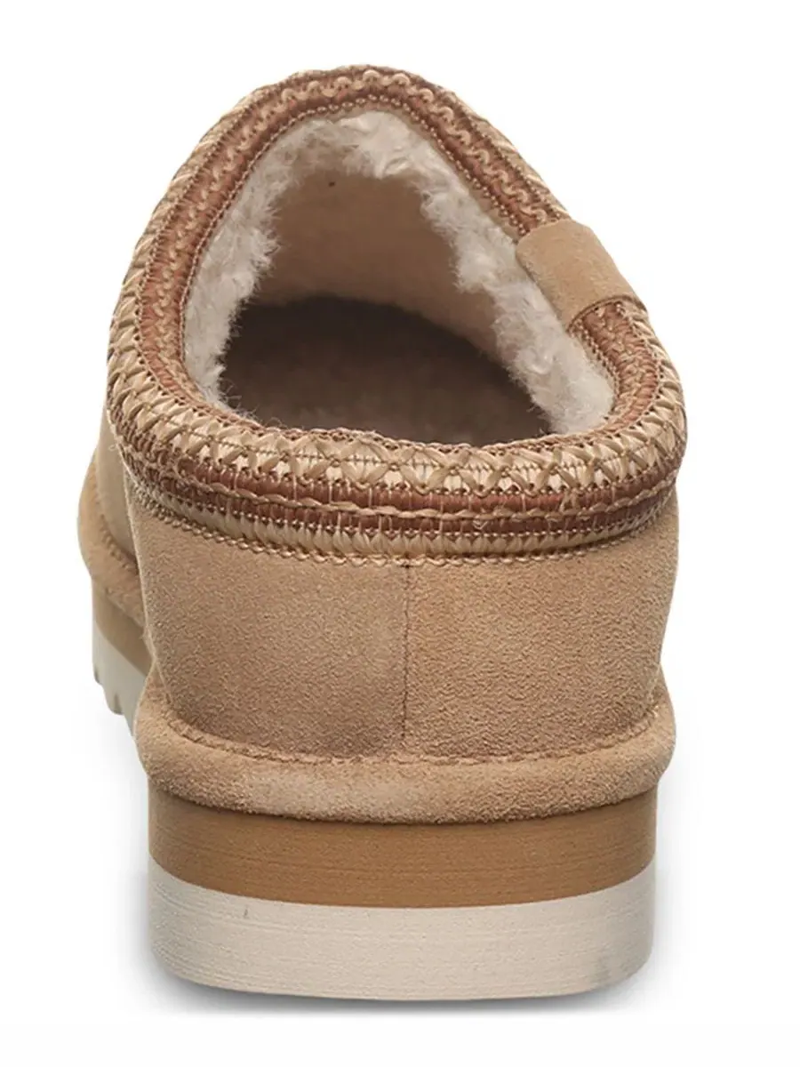 Женские сабо Calista Braided Trim Platform с отделкой плетением BEARPAW — изображение 3 из 8, коричневый
