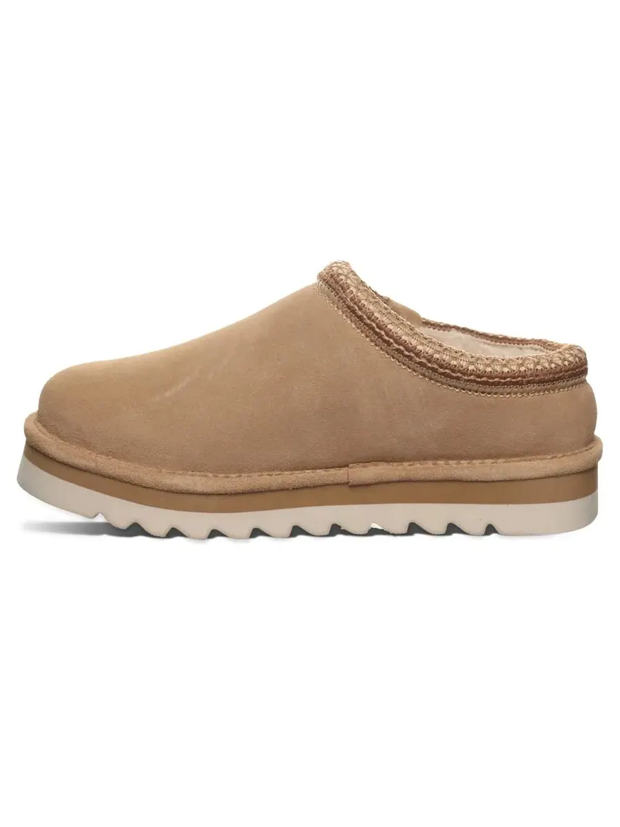 Женские сабо Calista Braided Trim Platform с отделкой плетением BEARPAW — изображение 6 из 8, коричневый