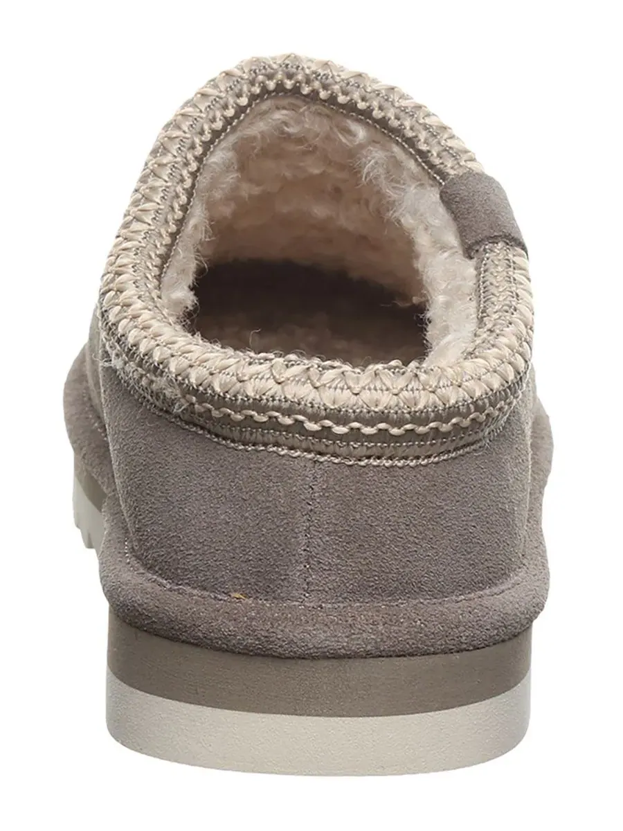Женские клоги Calista Braided Trim Platform с отделкой из тесьмы BEARPAW — изображение 3 из 8, морель
