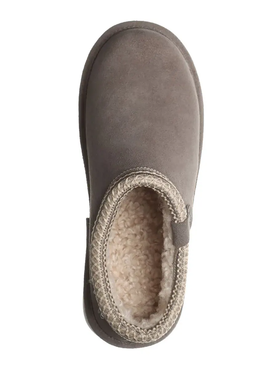 Женские клоги Calista Braided Trim Platform с отделкой из тесьмы BEARPAW — изображение 4 из 8, морель
