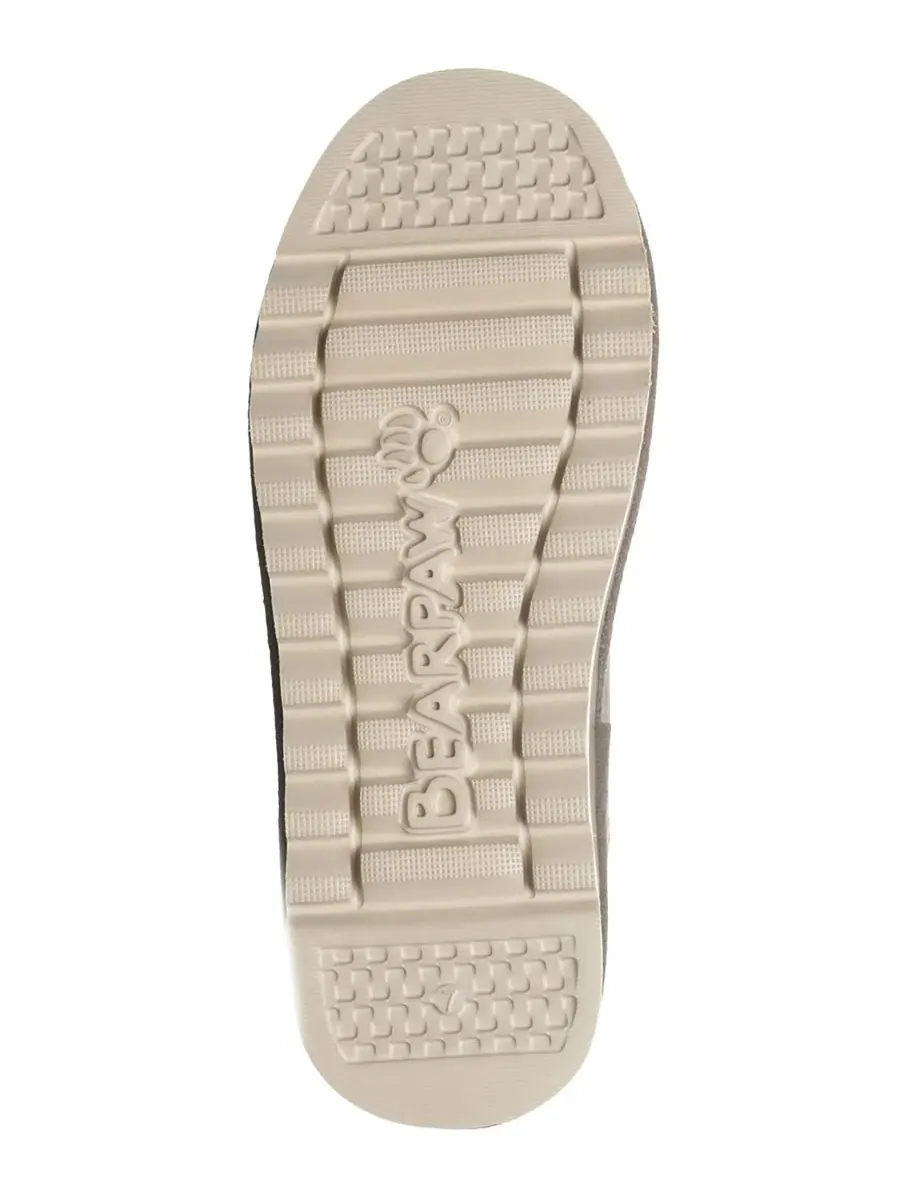 Женские клоги Calista Braided Trim Platform с отделкой из тесьмы BEARPAW — изображение 5 из 8, морель