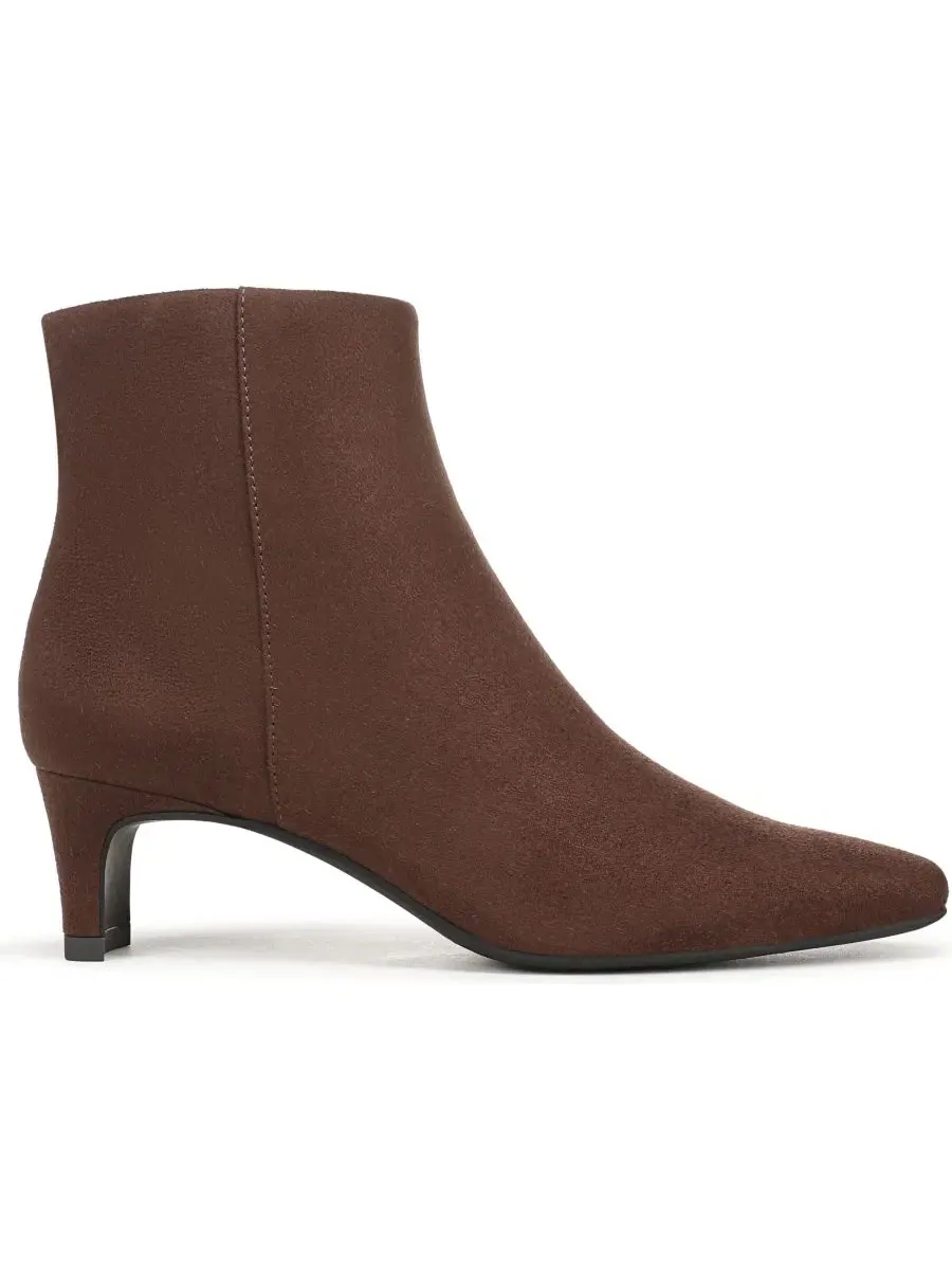 Женские ботинки Fresno Zip Snip Toe Short LifeStride — изображение 2 из 5, коричневый