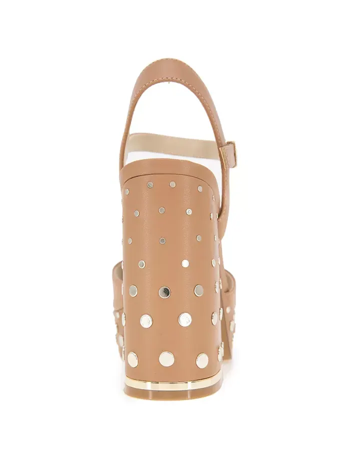 Женские сандалии Dolly Studs на платформе Kenneth Cole New York — изображение 3 из 5, классический бежевый