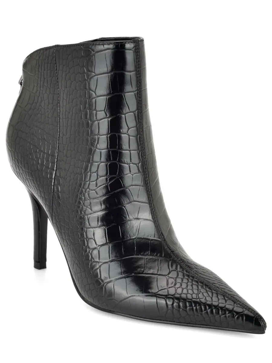 Ботильоны на каблуке с острым носком Gesabel Nine West — изображение 1 из 5, черный