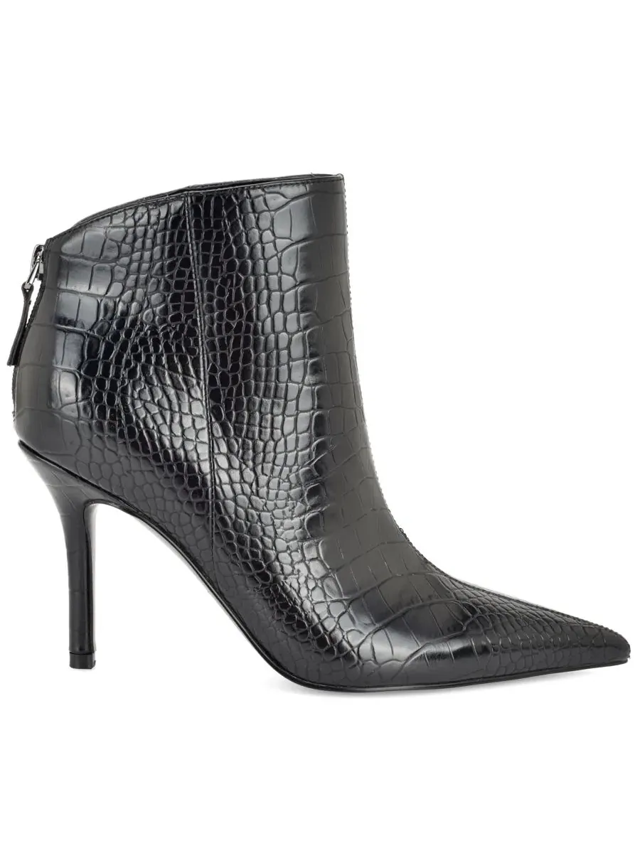 Ботильоны на каблуке с острым носком Gesabel Nine West — изображение 2 из 5, черный