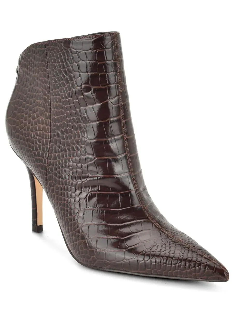 Ботинки-челси на каблуке с острым мысом Gesabel Nine West — изображение 1 из 5, темный коричневый