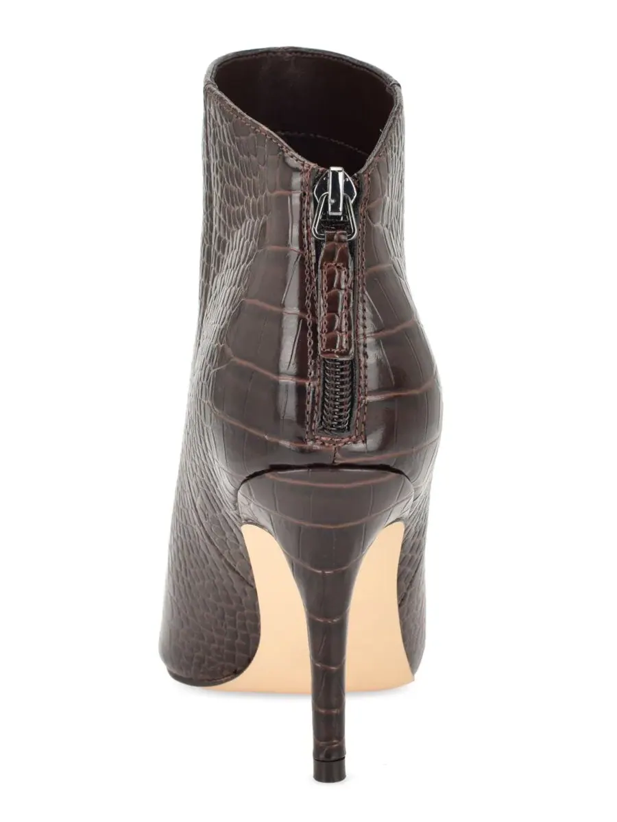 Ботинки-челси на каблуке с острым мысом Gesabel Nine West — изображение 3 из 5, темный коричневый