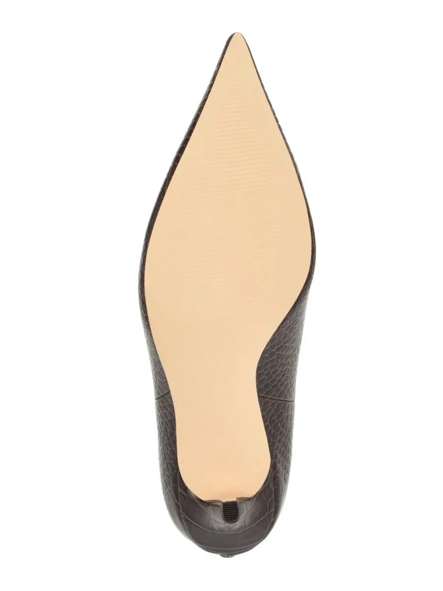 Ботинки-челси на каблуке с острым мысом Gesabel Nine West — изображение 5 из 5, темный коричневый