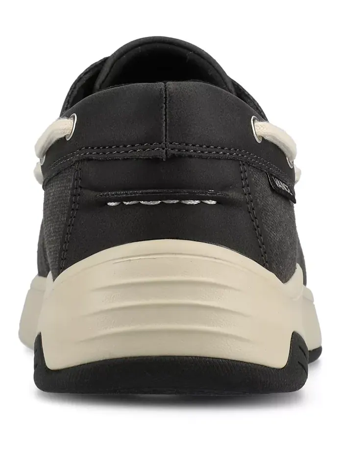 Мужские лодочные туфли Catamaran Low Top Flexible Sneaker Vance Co. — изображение 3 из 5, черный