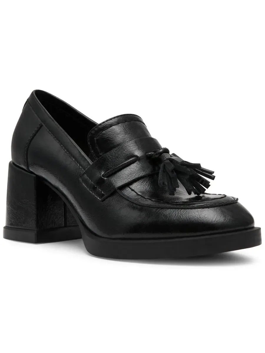Туфли-лоферы Bettie Block Heel Tassel на каблуке-блоке Steve Madden