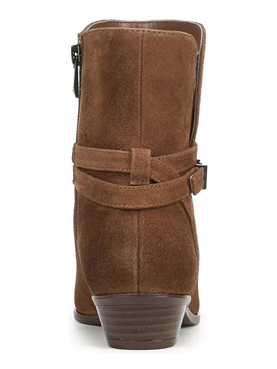 Ботинки женские с застежкой-молнией, модель Zipper Short Naturalizer — изображение 3 из 5, светлый коричневый