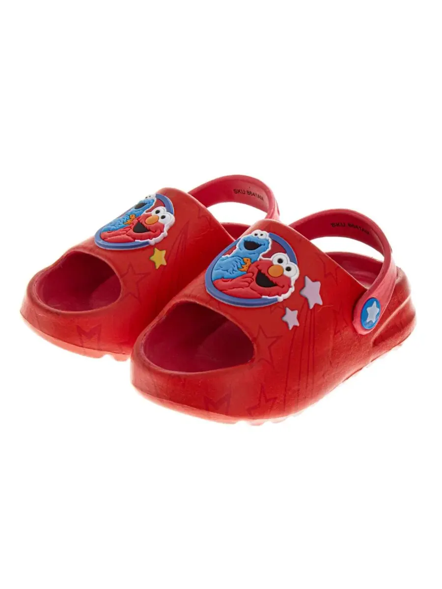 Детские клоги с Элмо Sesame Street — красный