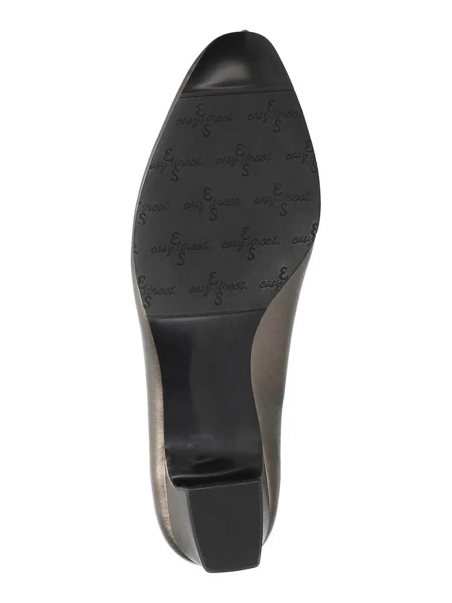 Туфли-лодочки Astrid Slip-On Easy Street — изображение 5 из 8, серебристый