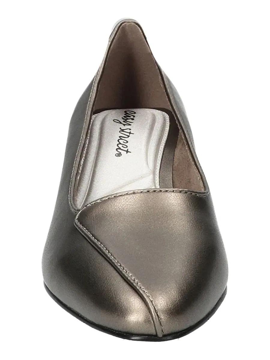 Туфли-лодочки Astrid Slip-On Easy Street — изображение 6 из 8, серебристый