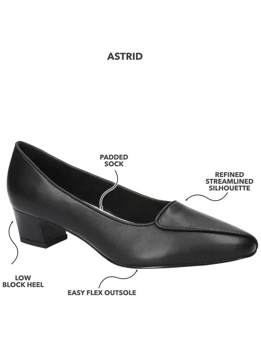 Туфли-лодочки Astrid Slip-On Easy Street — изображение 7 из 8, серебристый