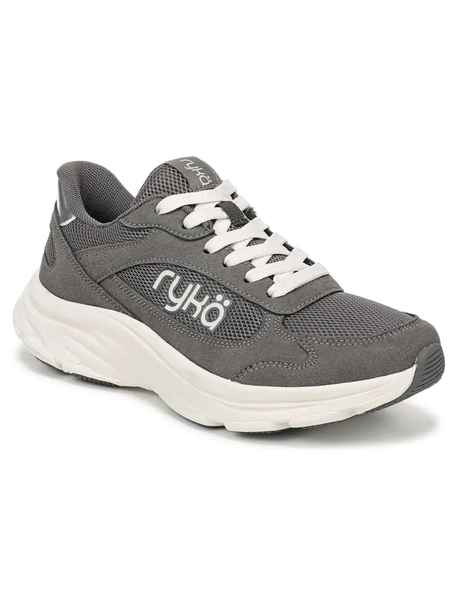 Кроссовки для ходьбы Devine Max Classic Granite Gray Mesh/Faux Suede Ryka — изображение 1 из 5, серый