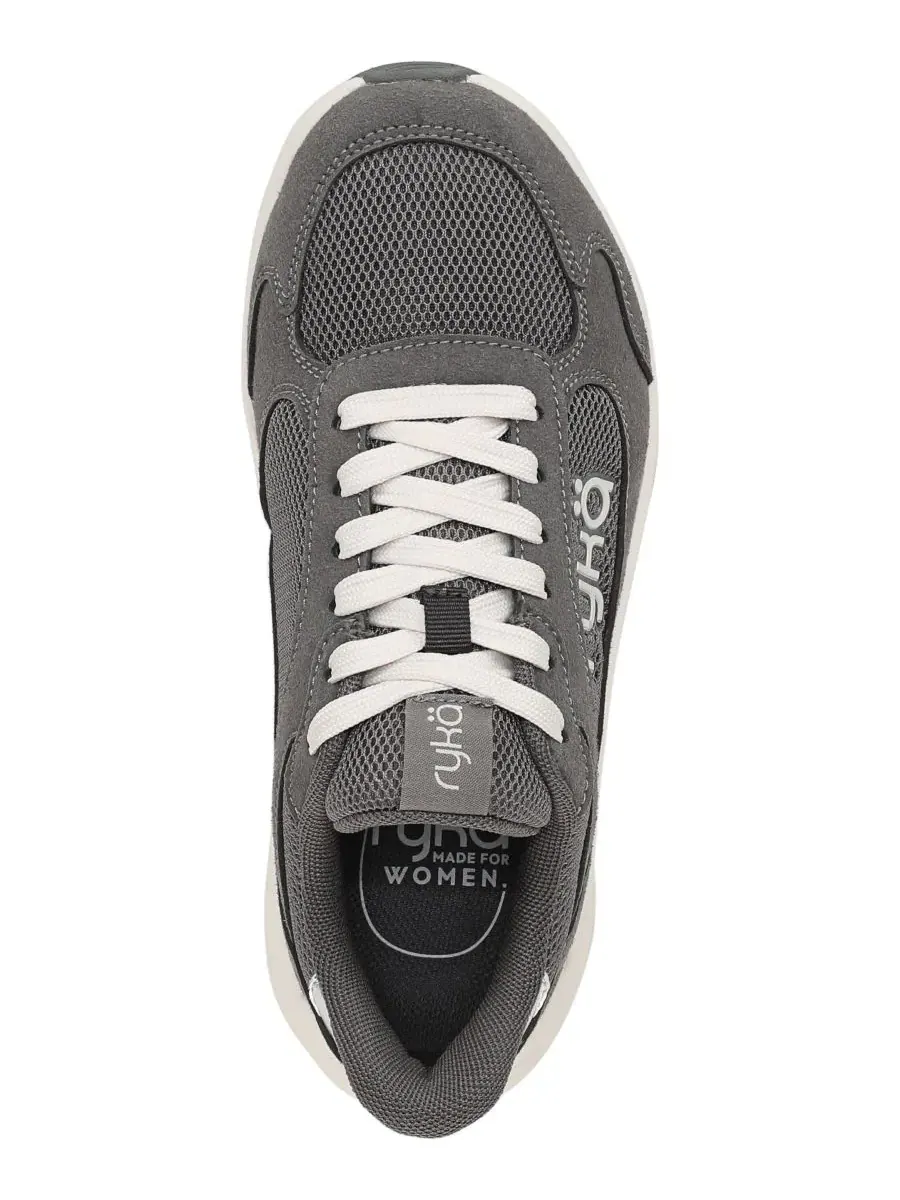 Кроссовки для ходьбы Devine Max Classic Granite Gray Mesh/Faux Suede Ryka — изображение 4 из 5, серый