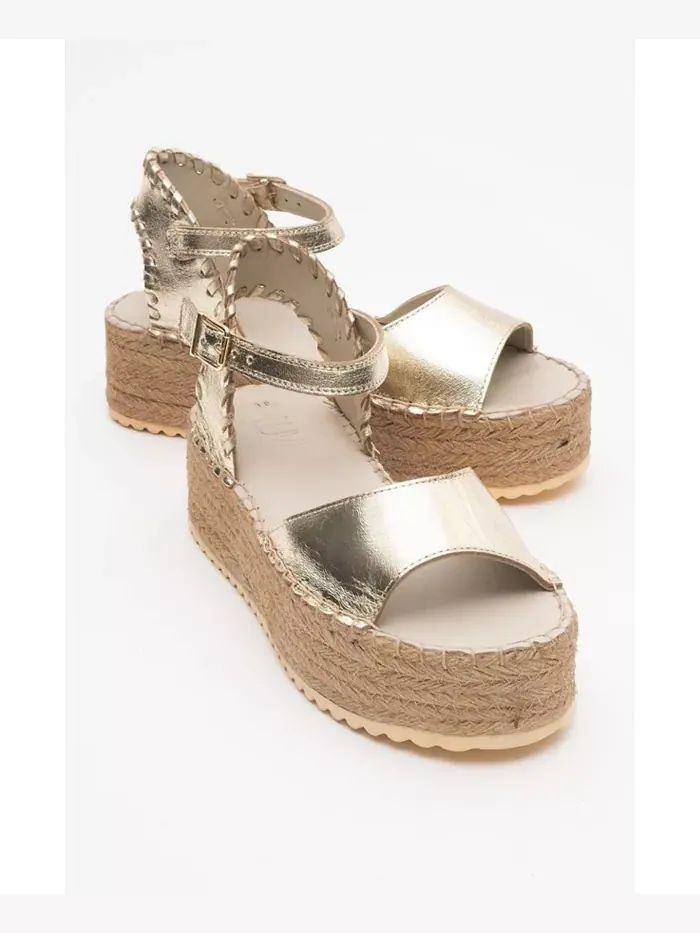 Сандалии Serez Leather Platform Espadrilles (женские) Forever & Always Shoes