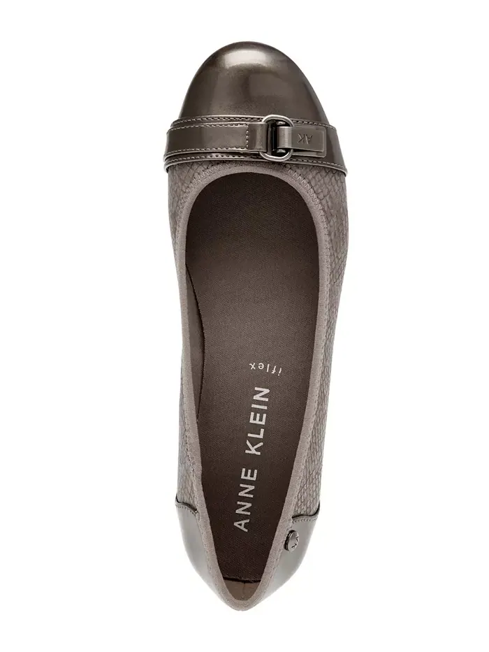 Женские балетки Able Anne Klein — изображение 4 из 7, серый