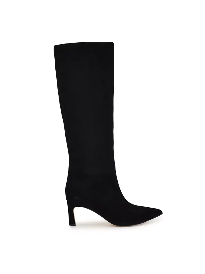 Женские высокие сапоги Lorthey на шпильке Nine West — изображение 2 из 5, черный