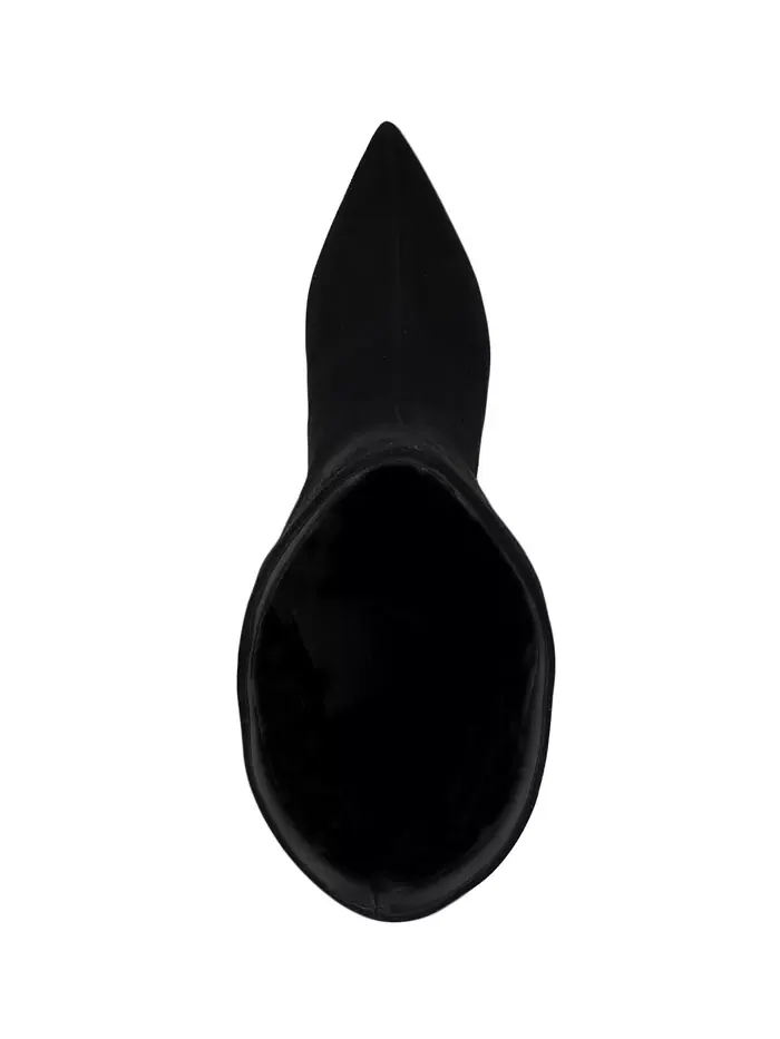 Женские высокие сапоги Lorthey на шпильке Nine West — изображение 4 из 5, черный
