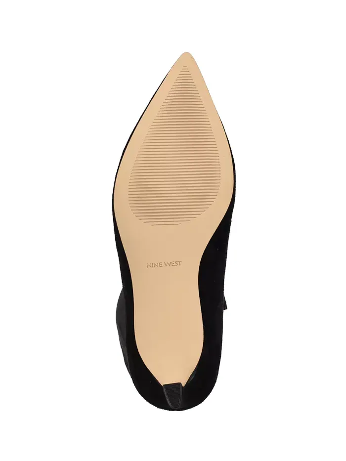 Женские высокие сапоги Lorthey на шпильке Nine West — изображение 5 из 5, черный