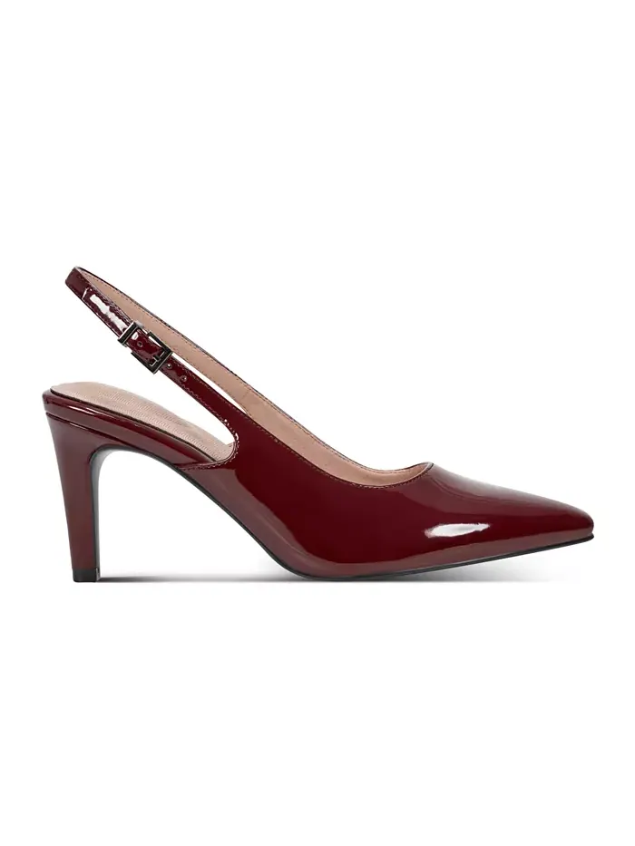 Женские туфли-лодочки Total Motion Jolie Dress Pumps Rockport — изображение 2 из 7, темный красный