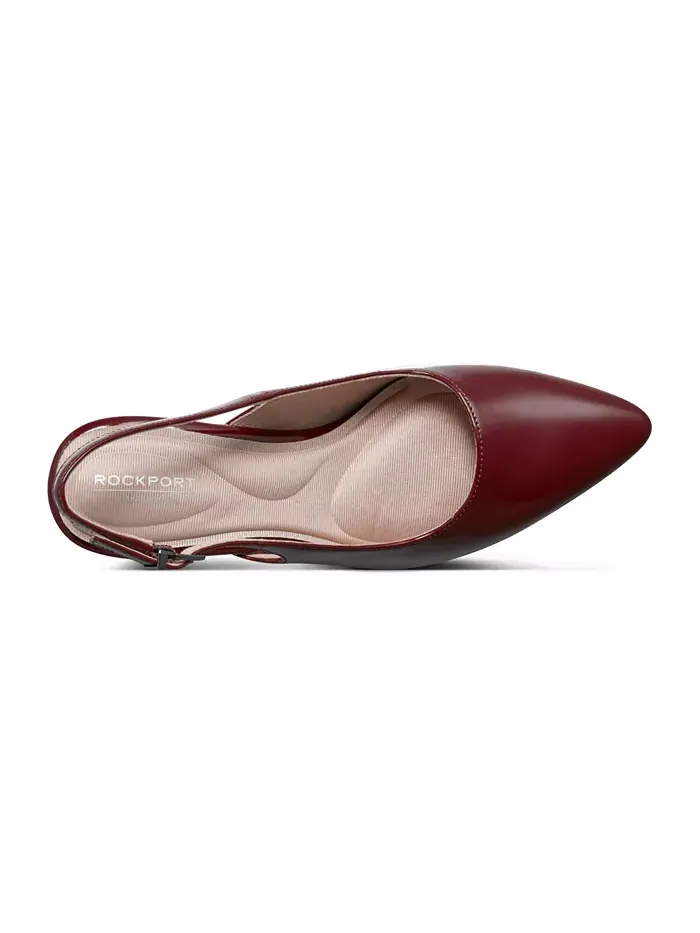 Женские туфли-лодочки Total Motion Jolie Dress Pumps Rockport — изображение 4 из 7, темный красный