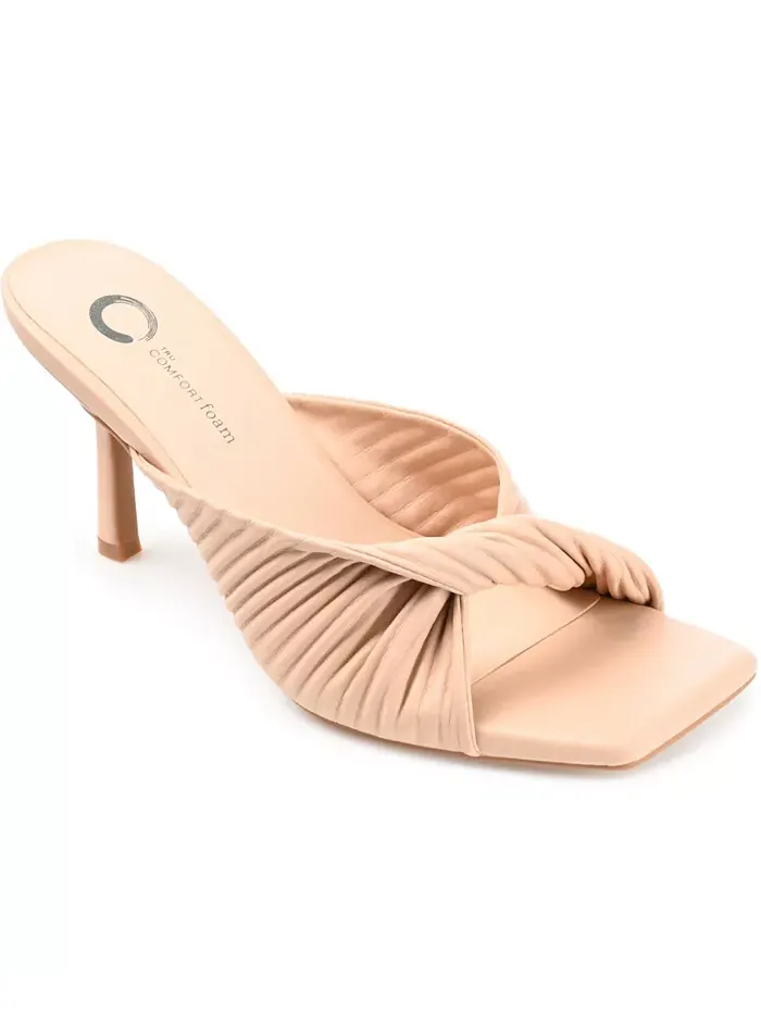 Женские сандалии Greer с плиссировкой Journee Collection