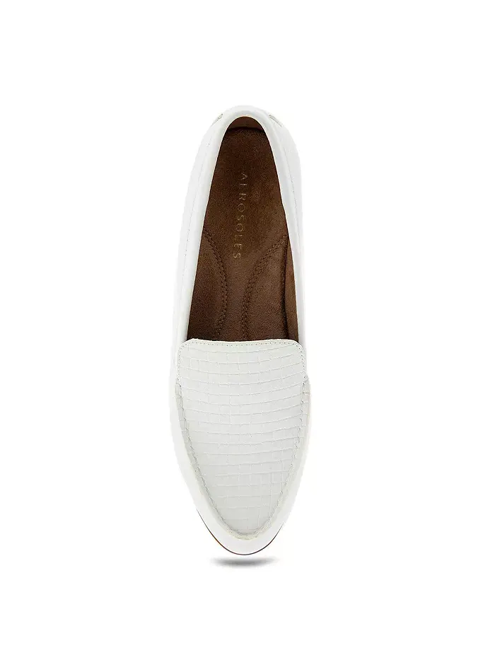 Женские лоферы Edna с классическим кроем Aerosoles — изображение 4 из 6, белый