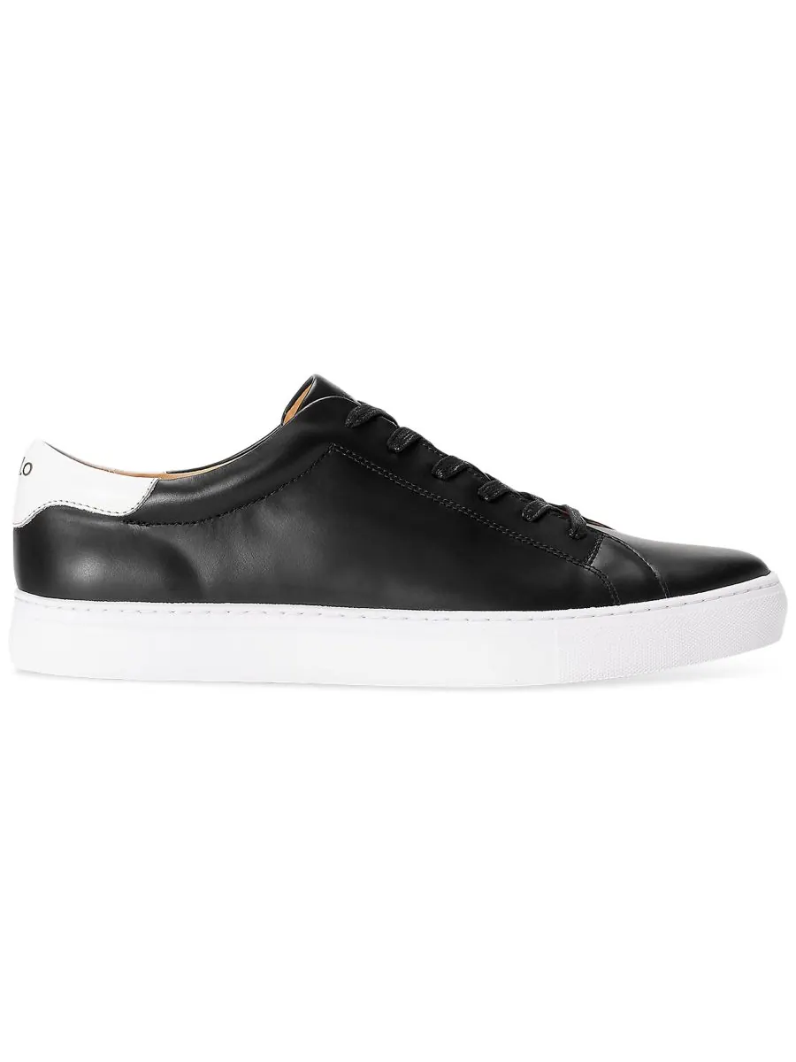 Мужские кожаные кроссовки Jermain II Polo Ralph Lauren — изображение 4 из 4, черный