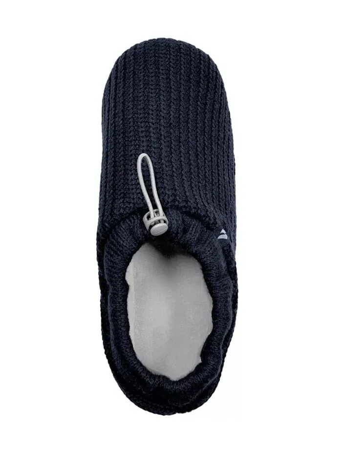 Мужские тапочки Noah Rib Knit с завязками на шнурке Heat Holders — изображение 3 из 5, темно-синий