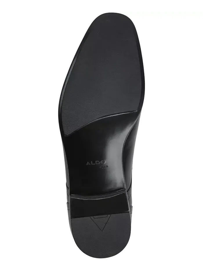 Мужские кожаные туфли-дерби Luigi на шнуровке ALDO — изображение 3 из 6, черный