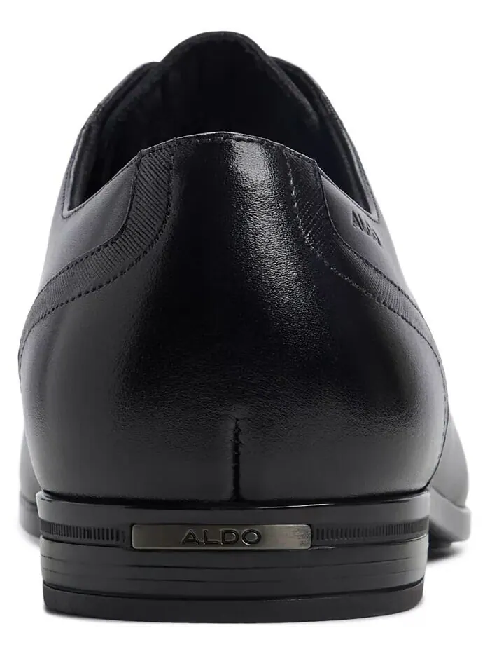 Мужские кожаные туфли-дерби Luigi на шнуровке ALDO — изображение 4 из 6, черный