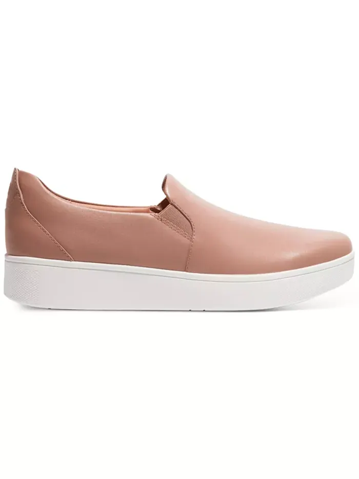Женские скейтерские кеды Rally Slip-On на платформе FitFlop — изображение 11 из 24, черный