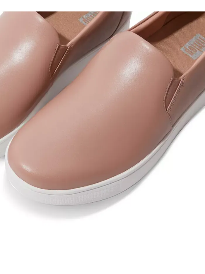 Женские скейтерские кеды Rally Slip-On на платформе FitFlop — изображение 13 из 24, черный