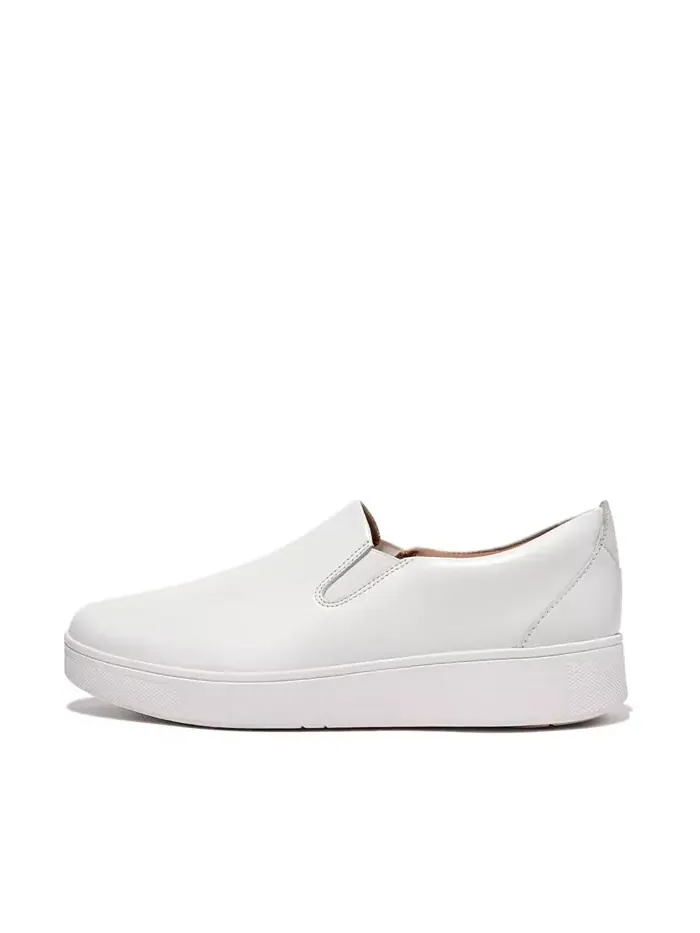 Женские скейтерские кеды Rally Slip-On на платформе FitFlop — изображение 15 из 24, черный