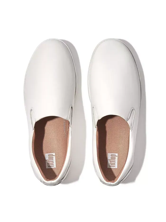Женские скейтерские кеды Rally Slip-On на платформе FitFlop — изображение 16 из 24, черный