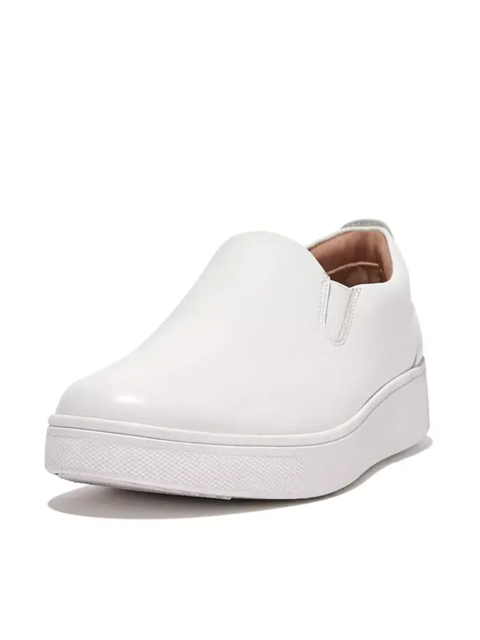 Женские скейтерские кеды Rally Slip-On на платформе FitFlop — изображение 17 из 24, черный