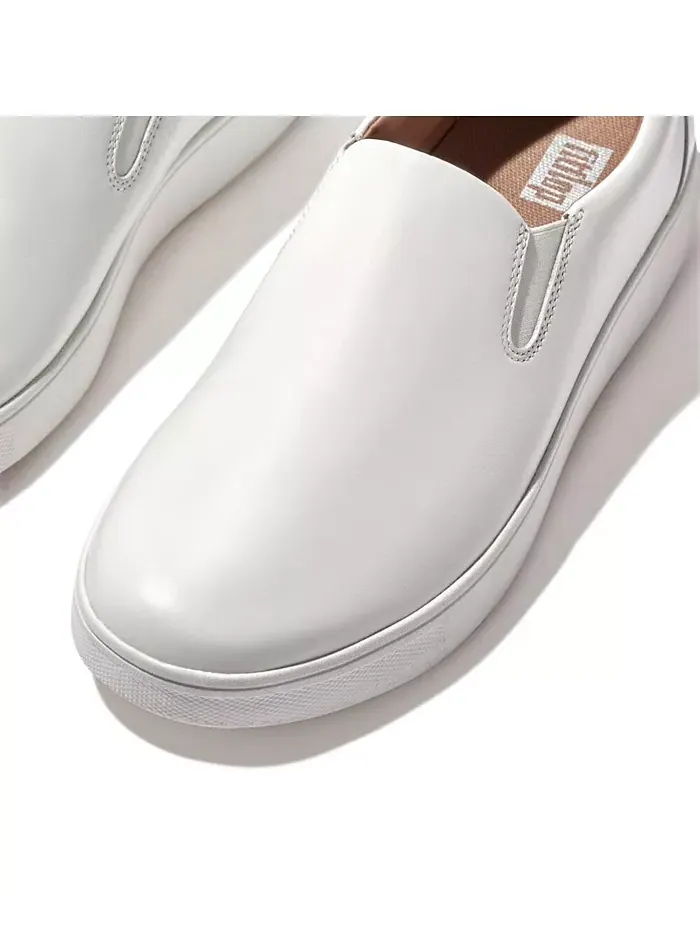 Женские скейтерские кеды Rally Slip-On на платформе FitFlop — изображение 18 из 24, черный