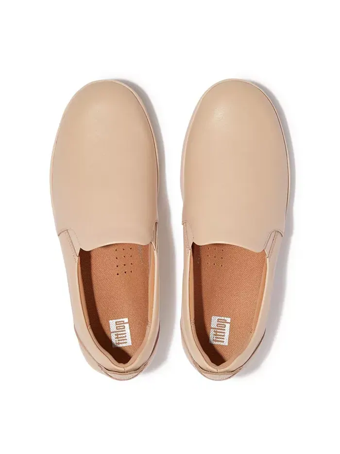 Женские скейтерские кеды Rally Slip-On на платформе FitFlop — изображение 20 из 24, черный