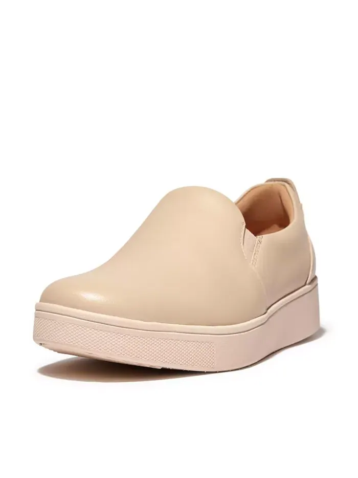 Женские скейтерские кеды Rally Slip-On на платформе FitFlop — изображение 23 из 24, черный