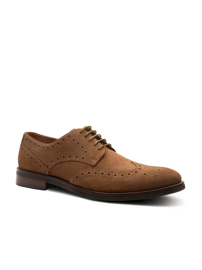 Мужские кожаные туфли Concord Dress Casual на шнуровке с крылышком Gordon Rush