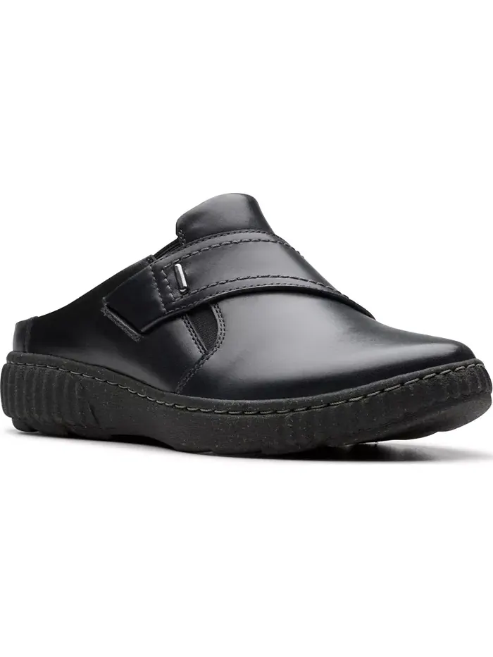 Клоги женские Clarks Caroline Bay Clogs, кожаные