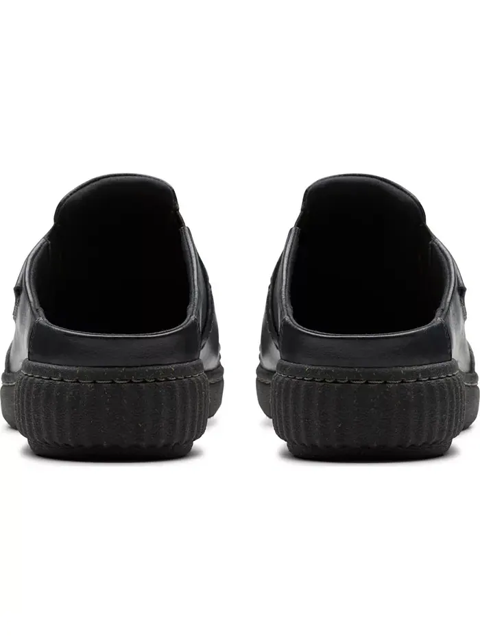 Клоги женские Clarks Caroline Bay Clogs, кожаные — изображение 6 из 7, черный
