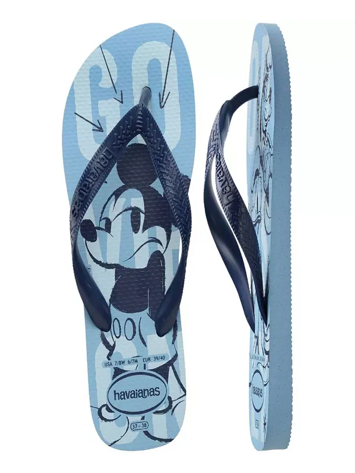 Мужские топовые сандалии Disney Havaianas — изображение 4 из 5, синий