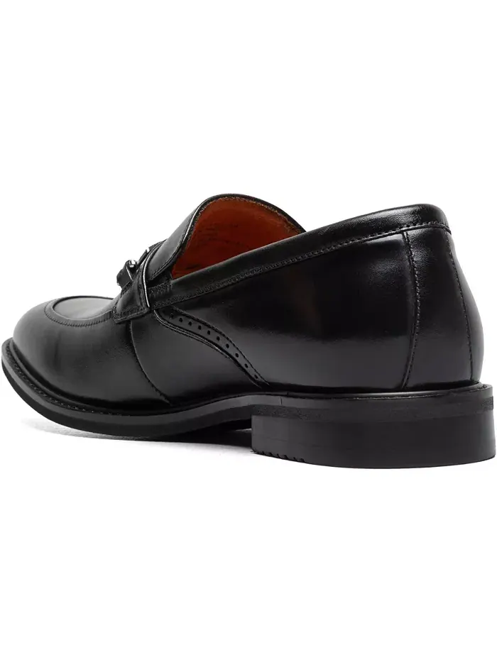 Мужские лоферы Boyd Moc Toe Slip-On Stacy Adams — изображение 6 из 9, черный